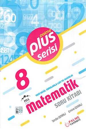 Palme 8. Sınıf LGS Matematik Plus Serisi Soru Kitabı Palme Yayınevi