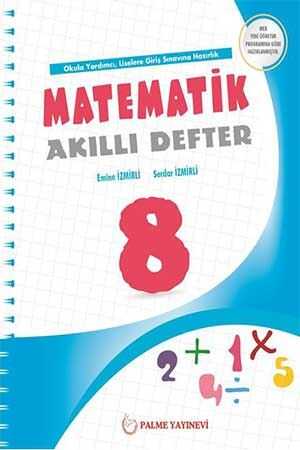 Palme 8. Sınıf Matematik Akıllı Defter Palme Yayınevi