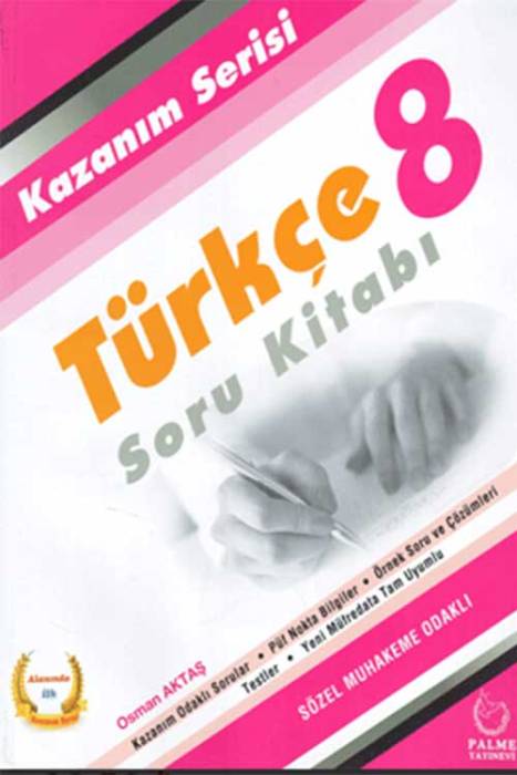 Palme 8. Sınıf Türkçe Kazanım Serisi Soru Kitabı Palme Yayınevi