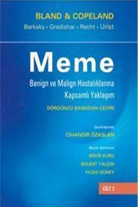 Palme Meme Benign ve Malign Hastalıklarına Kapsamlı Yaklaşım (2 Cilt Takım)