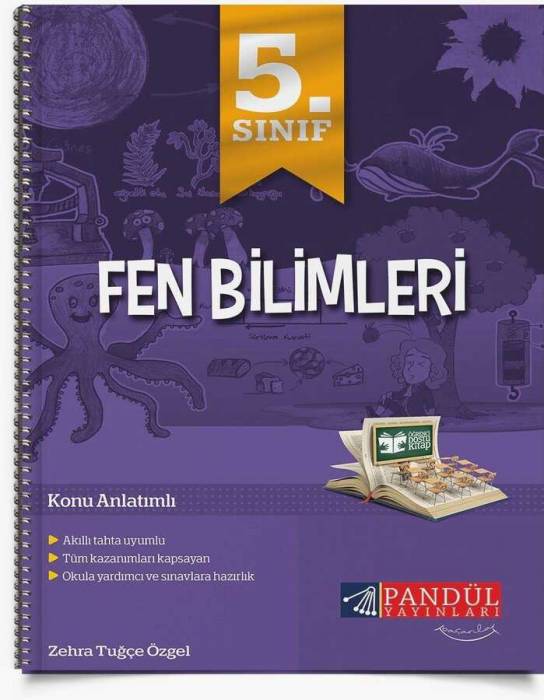 Pandül 5. Sınıf Fen Bilimleri Defteri Pandül Yayınları