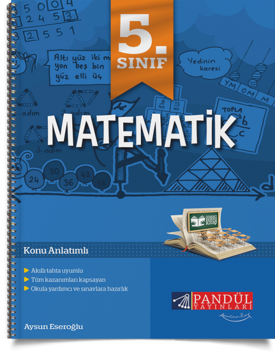 Pandül 5. Sınıf Matematik Etkinlik Defteri Pandül Yayınları