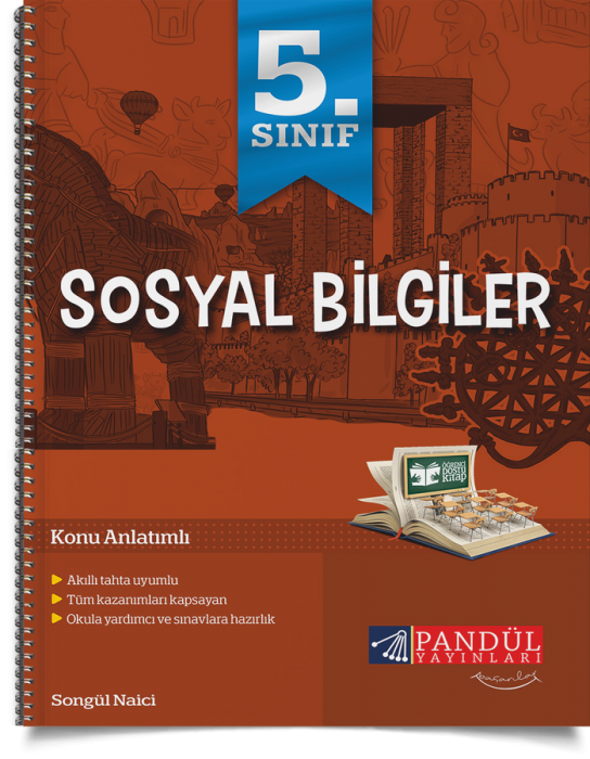 Pandül 5. Sınıf Sosyal Bilgiler Defteri Pandül Yayınları