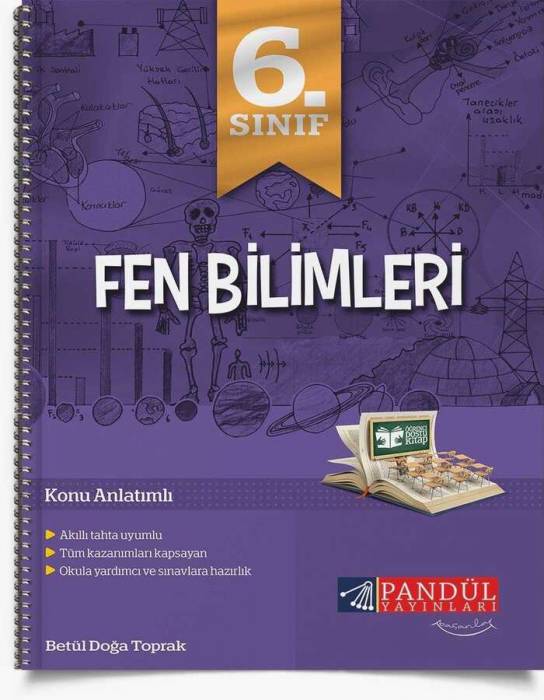 Pandül 6. Sınıf Fen Bilimleri Defteri Pandül Yayınları