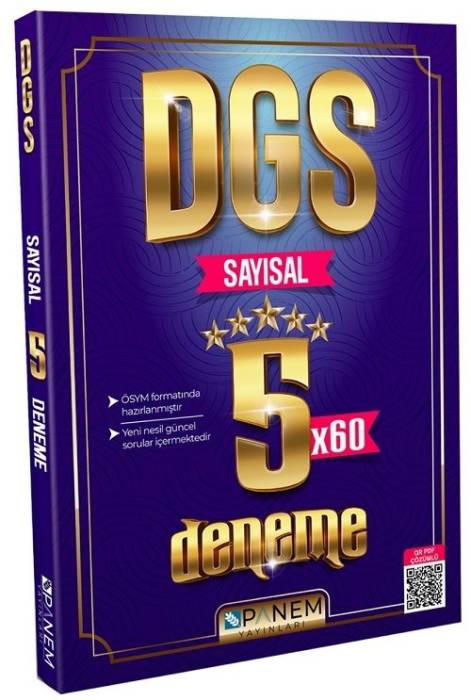 Panem DGS 5 Deneme PDF Çözümlü Panem Yayınları