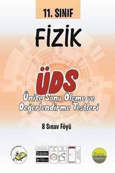 Pano 11. Sınıf Fizik Ünite Değerlendirme Sınavı Pano Yayınları