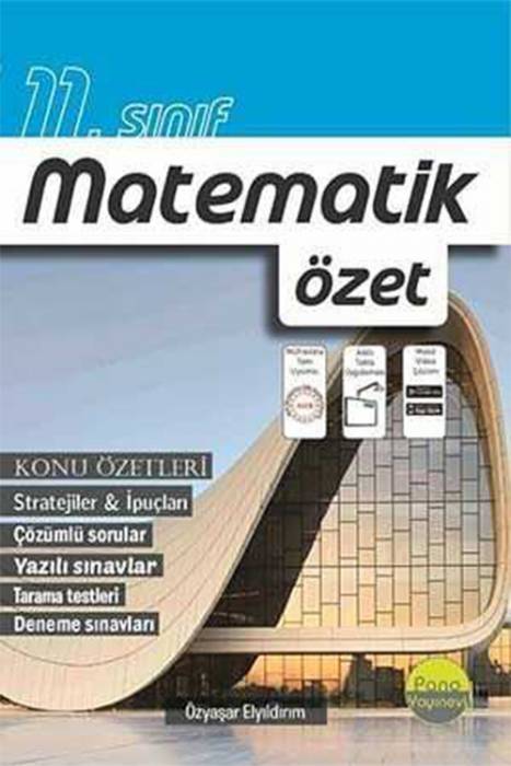 Pano 11. Sınıf Matematik Özet Pano Yayınları