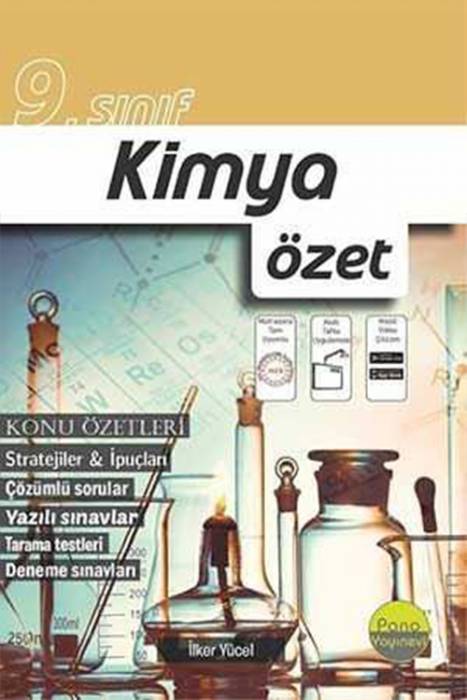 Pano 9. Sınıf Kimya Özet Pano Yayınları