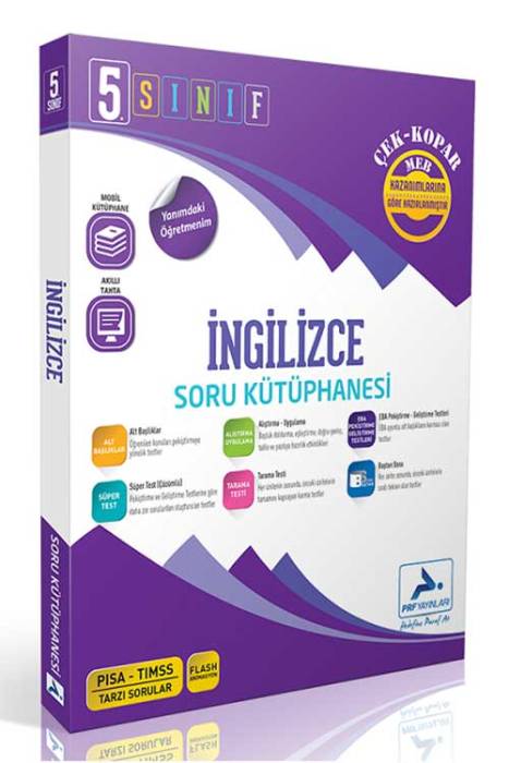 Paraf 5. Sınıf İngilizce Soru Kütüphanesi Soru Bankası Paraf Yayınları