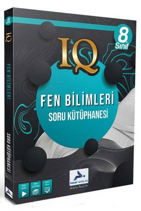 Paraf 8. Sınıf Fen Bilimleri IQ Soru Kütüphanesi Paraf Yayınları