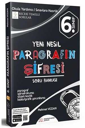 Paragrafın Şifresi 6.Sınıf Paragraf Soru Bankası Paragrafın Şifresi Yayınları