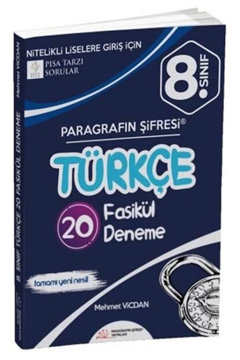 Paragrafın Şifresi 8. Sınıf LGS Türkçe 20 Denemeleri 5 Sarmal 15 Genel Paragrafın Şifresi yayınları