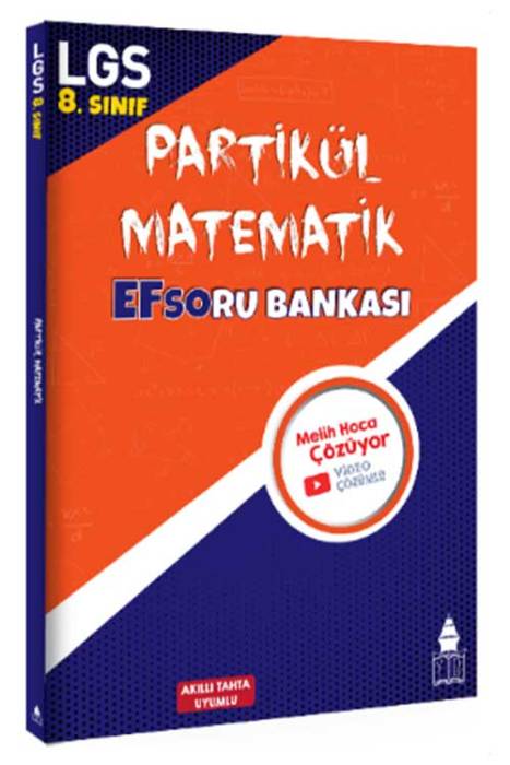 Partikül Matematik 8. Sınıf LGS Matematik Efso Soru Bankası Partikül Matematik Yayınları