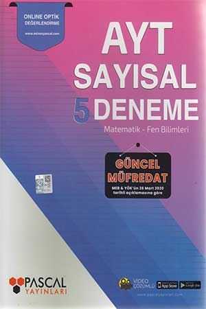 Pascal AYT Sayısal 5 li Denemeleri Pascal Yayınları