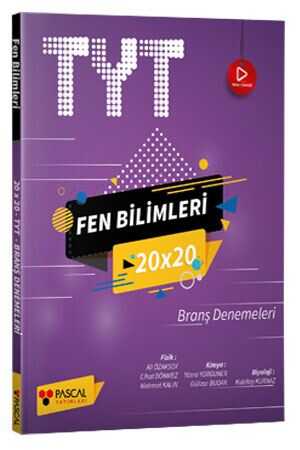 Pascal TYT Fen Bilimleri 20 x 20 Branş Denemeleri Pascal Yayınları