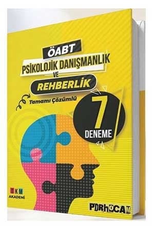 PDR Hocam 2021 ÖABT Rehberlik 7 Deneme Çözümlü PDR Hocam Yayınları