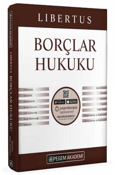 KPSS A Grubu Borçlar Hukuku Konu Anlatımlı Pegem Akademi Yayınları