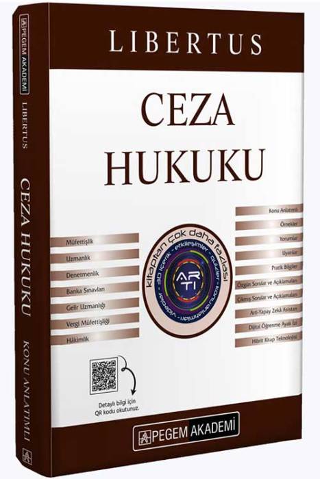 KPSS A Grubu Ceza Hukuku Konu Anlatımlı Pegem Akademi Yayınları