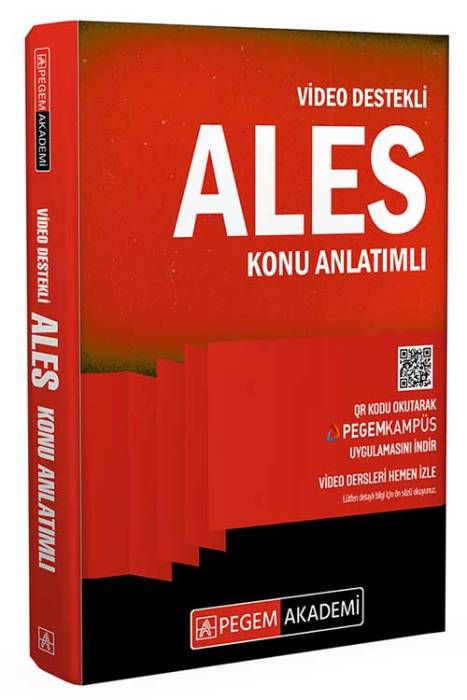 ALES Konu Anlatımlı Pegem Akademi Yayınları