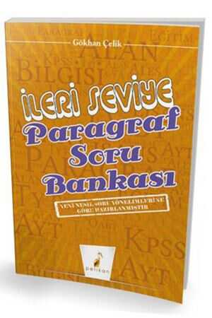 Pelikan İleri Seviye Paragraf Soru Bankası Pelikan Yayınları