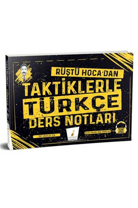 Pelikan Tüm Sınavlar için Rüştü Hoca'dan Taktiklerle Türkçe Ders Notları Pelikan Yayınları