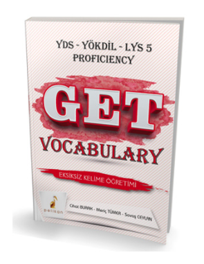 Pelikan Yayınları Get Vocabulary Soru Bankası YDS YÖKDİL LYS 5 Proficiency