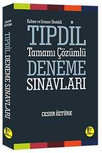 Pelikan Yayınları Kelime ve Gramer Destekli TIPDİL Tamamı Çözümlü Deneme Sınavları