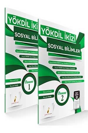 Pelikan YÖKDİL Sosyal Bilimler YÖKDİL İkizi 2 Deneme Çözümlü Pelikan Yayınevi