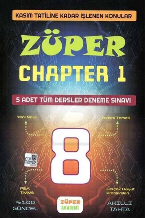 Platon 8. Sınıf LGS Tüm Dersler Züper Chapter-1 5 Deneme Platon Yayınları