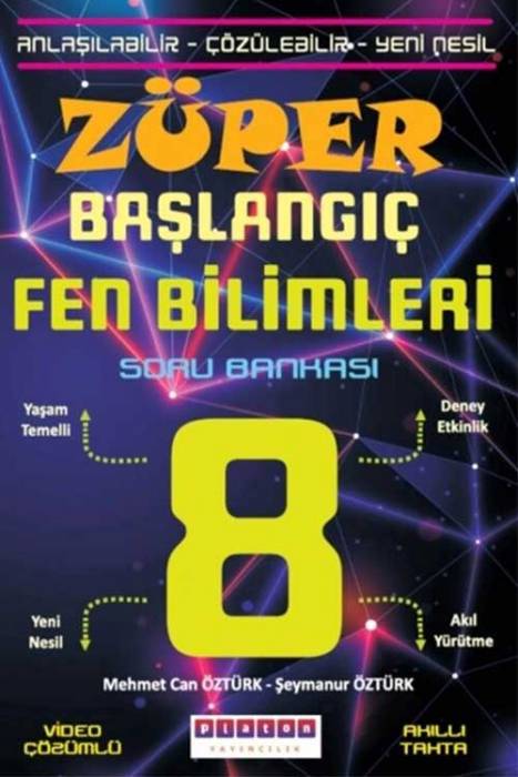 Platon 8. Sınıf Züper Başlangıç Fen Bilimleri Soru Bankası Platon Yayınları