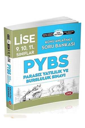 PYBS 9. 10. 11. Sınıflar Konu Anlatımlı Soru Bankası Data Yayınları