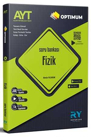 Referans AYT Fizik Optimum Soru Bankası Referans Yayınları