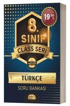 Robert 8. Sınıf Class Seri Model Soru Çözümlü Türkçe Soru Bankası Robert Yayınları FIRSAT ÜRÜNLERİ - Thumbnail