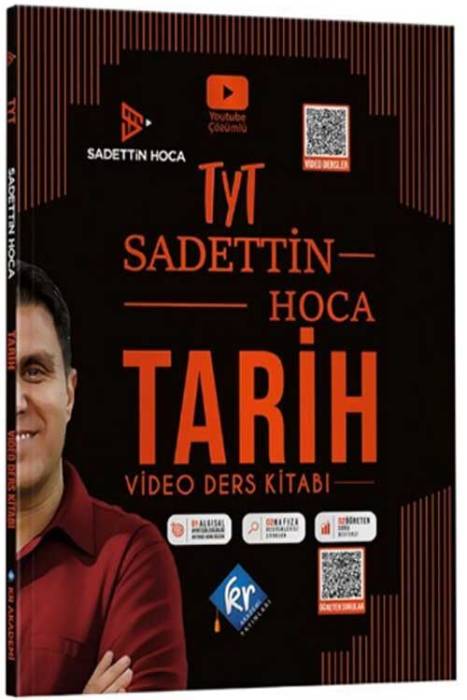 Sadettin Hoca TYT Tarih Video Ders Kitabı KR Akademi Yayınları