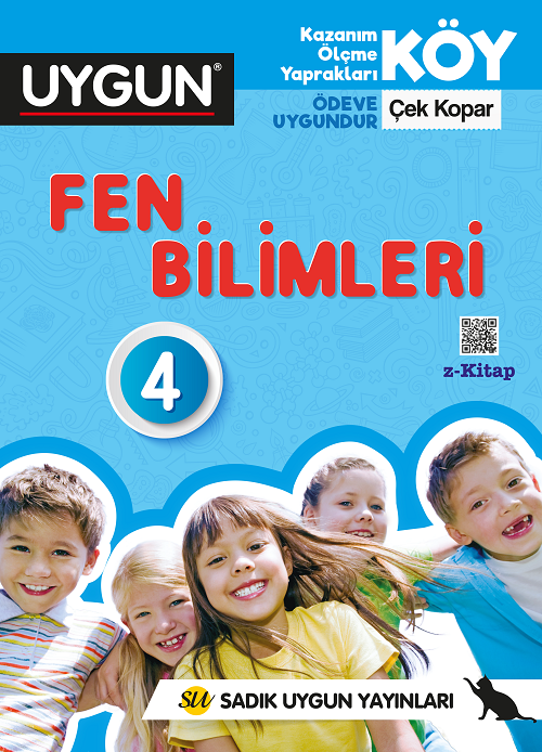 Sadık Uygun 4. Sınıf KÖY Fen Bilimleri Sadık Uygun Yayınları