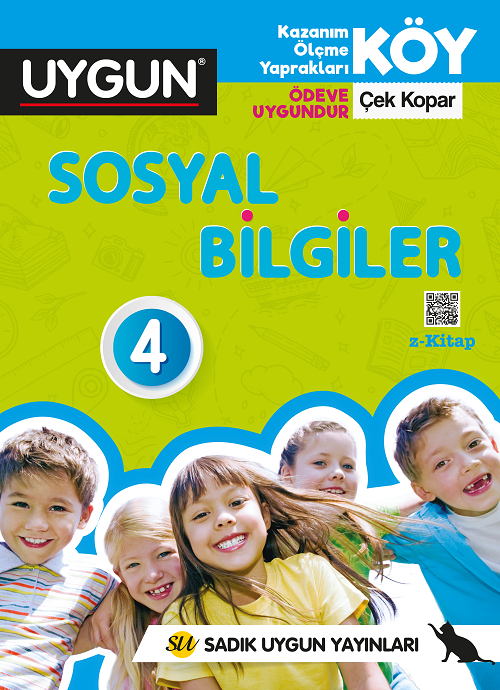 Sadık Uygun 4. Sınıf KÖY Sosyal Bilgiler Sadık Uygun Yayınları