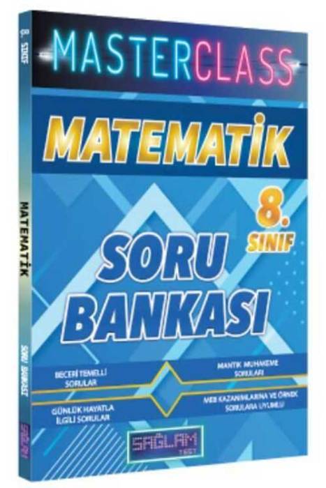 Sağlam Test 8. Sınıf Matematik Masterclass Soru Bankası Molekül Yayınları