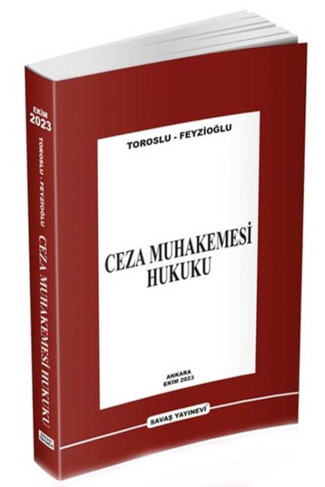 Ceza Muhakemesi Hukuku 22.Baskı Savaş Yayınevi