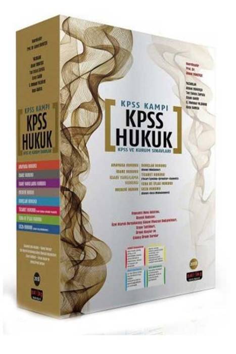 Savaş KPSS Kampı Hukuk Modüler Set Savaş Yayınevi