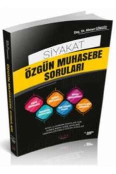 Savaş Siyakat Özgün Muhasebe Soruları Savaş Yayınevi - Thumbnail