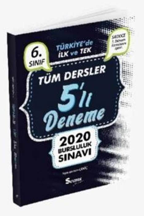 Seans 6.sınıf 1. Dönem Tüm Dersler Bursluluk PYBS Sınavı 5'li Deneme