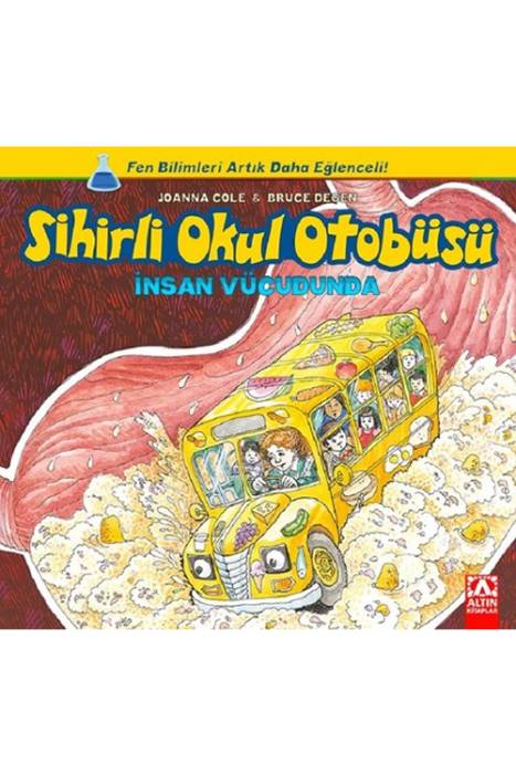 Sihirli Okul Otobüsü-İnsan Vücudunda Altın Kitaplar