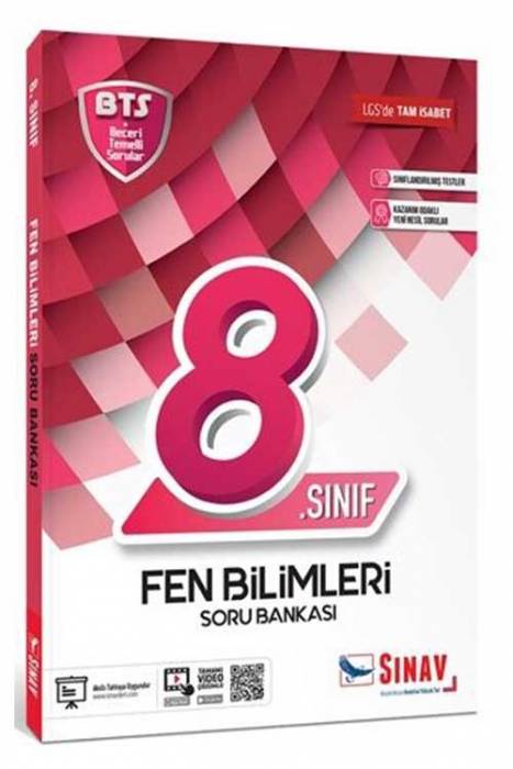 Sınav 8. Sınıf BTS LGS Fen Bilimleri Soru Bankası Sınav Yayınları