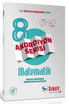 Sınav 8. Sınıf LGS Matematik Aç Konu Katla Soru Akordiyon Serisi Sınav Yayınları FIRSAT ÜRÜNLERİ - Thumbnail