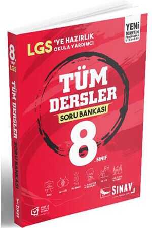 Sınav 8. Sınıf Tüm Dersler Soru Bankası Sınav Yayınları