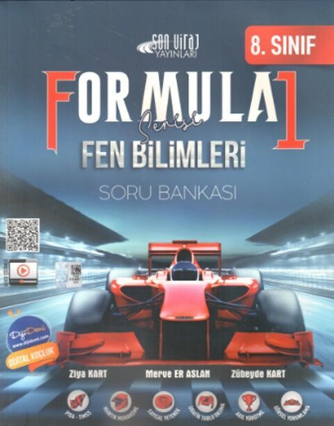 Son Viraj Yayınları 8. Sınıf Fen Bilimleri Formula 1 Soru Bankası