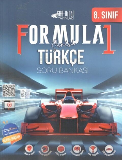 Son Viraj Yayınları 8. Sınıf Türkçe Formula 1 Soru Bankası