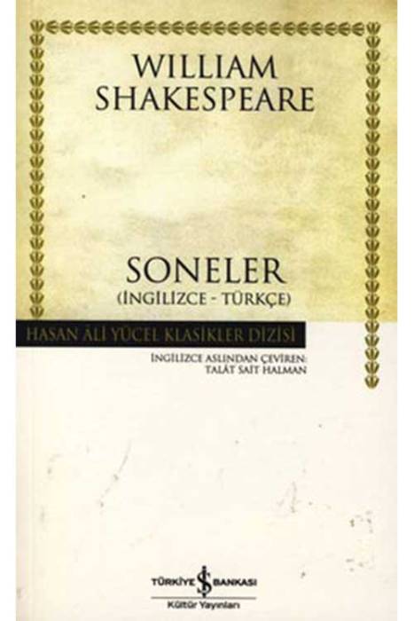 Soneler - Hasan Ali Yücel Klasikleri İş Bankası Kültür Yayınları