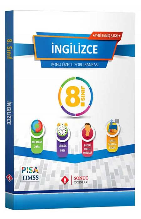 Sonuç 8. Sınıf İngilizce Modüler Set Sonuç Yayınları