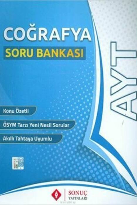 Sonuç YKS AYT Coğrafya Soru Bankası Sonuç Yayınları